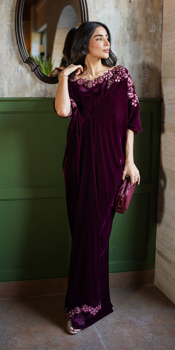 Erum Khan | Velvet Wisper | Wine Whisper - Official Erum Khan stockist in UK - Sakeena London