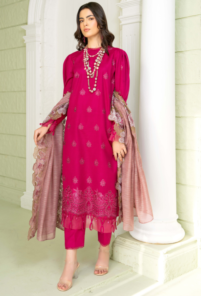 Humdum | Baad e Baharan Lawn | Baad e Baharan - D10 - Official HumDum stockist in UK - Sakeena London