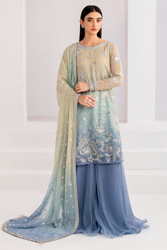 Jazmin | Formals Collection | CHIFFON UC-3052 - Official Jazmin stockist in UK - Sakeena London