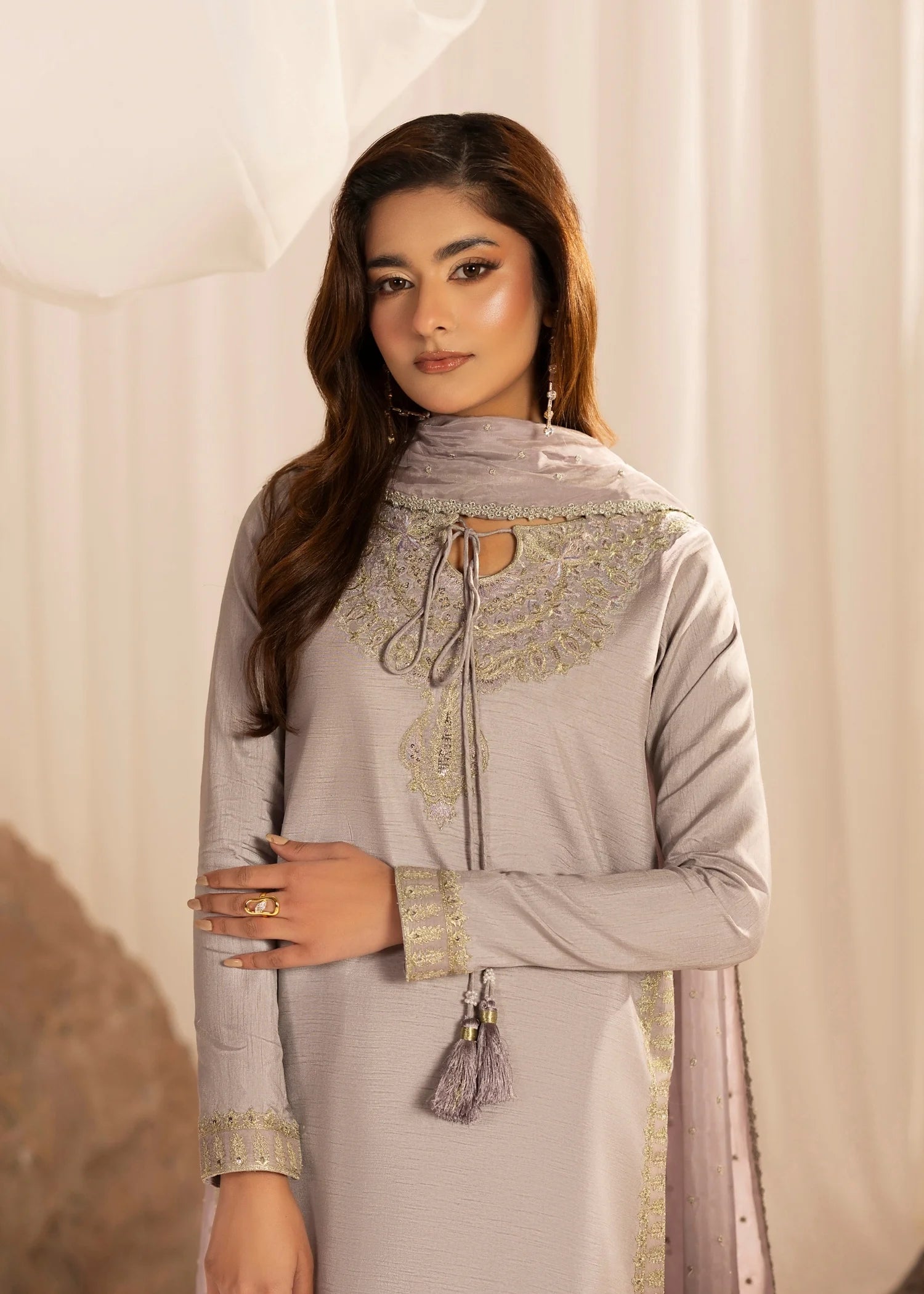 Jamnii | Silk Atelier Pret 26 | DUSTY BLUSH
