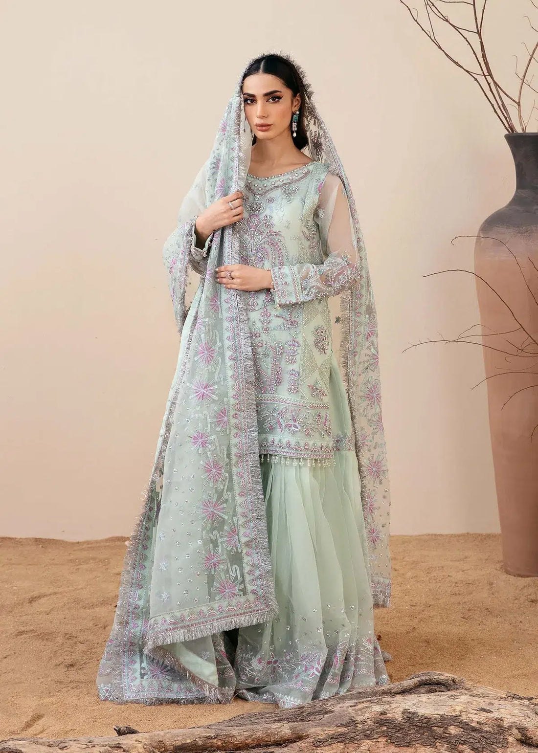 Dastoor | Noor-E-Jahan Wedding Collection'24 | Whisper - Official Dastoor stockist in UK - Sakeena London