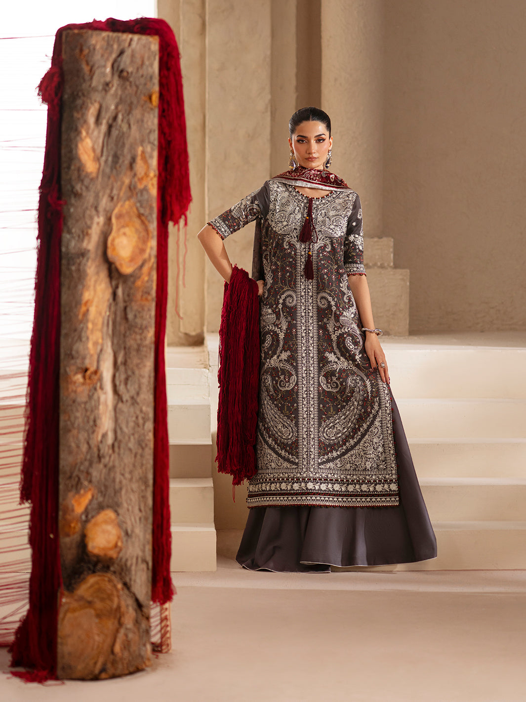 Bin Ilyas | Saqqara Winter 25 | 161 - A - Official Bin Ilyas stockist in UK - Sakeena London