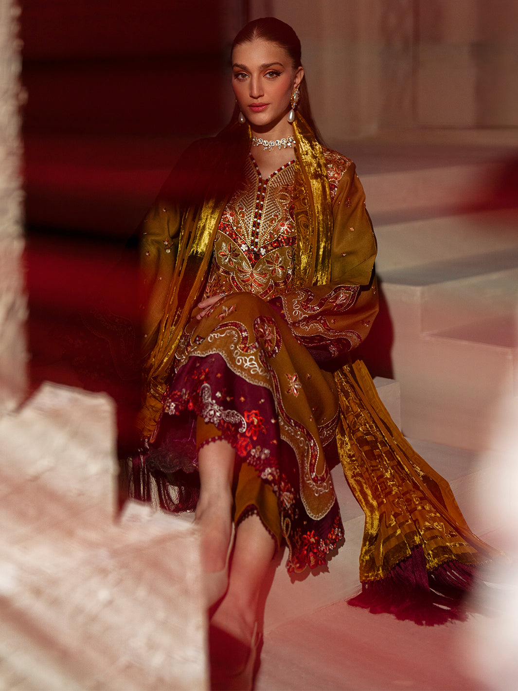 Bin Ilyas | Saqqara Winter 25 | 163 - A - Official Bin Ilyas stockist in UK - Sakeena London
