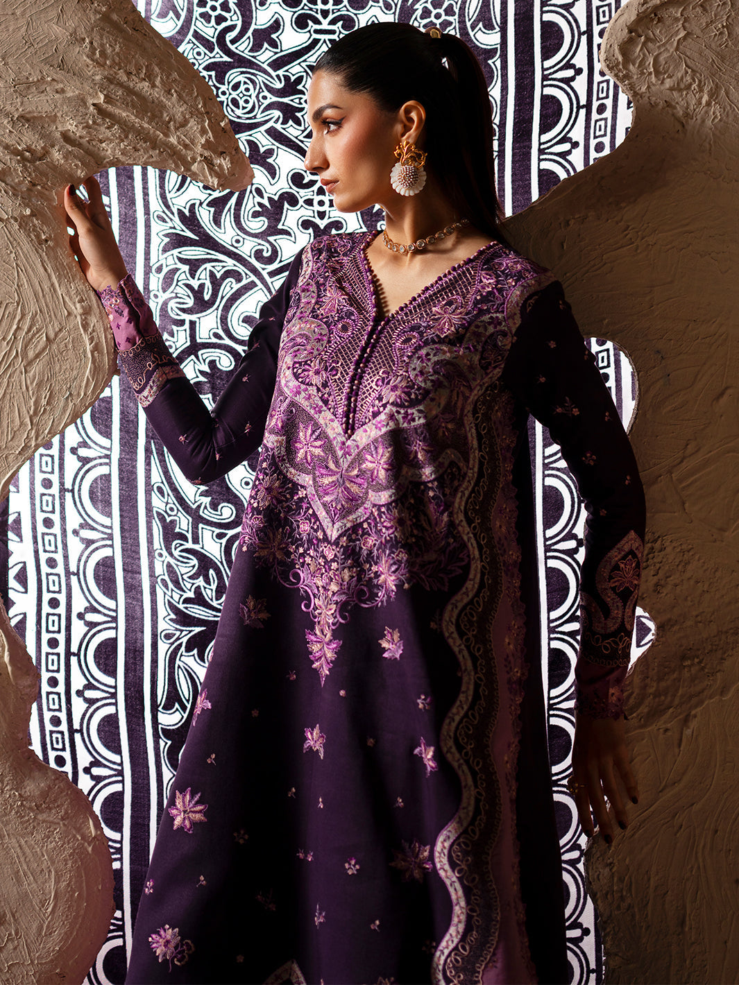 Bin Ilyas | Saqqara Winter 25 | 163 - B - Official Bin Ilyas stockist in UK - Sakeena London
