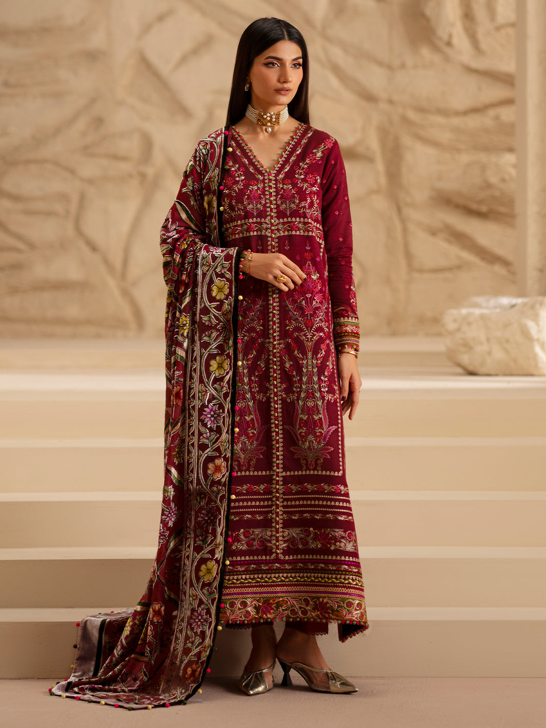 Bin Ilyas | Saqqara Winter 25 | 165 - A - Official Bin Ilyas stockist in UK - Sakeena London