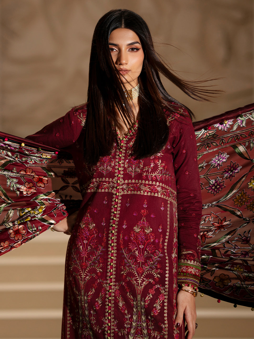 Bin Ilyas | Saqqara Winter 25 | 165 - A - Official Bin Ilyas stockist in UK - Sakeena London
