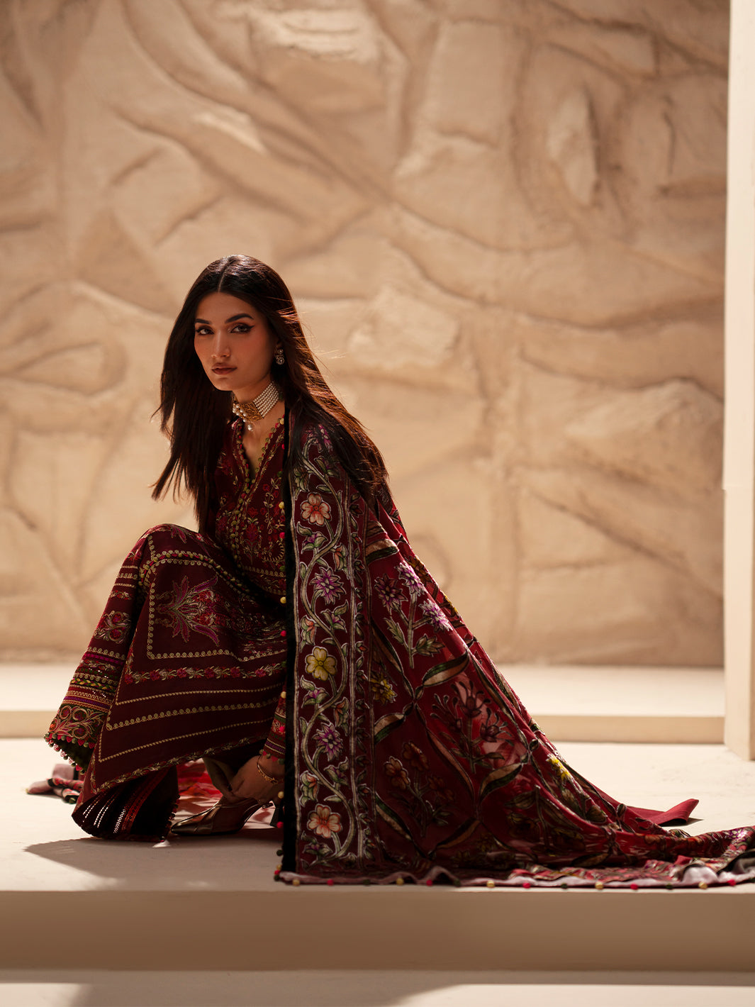 Bin Ilyas | Saqqara Winter 25 | 165 - A - Official Bin Ilyas stockist in UK - Sakeena London