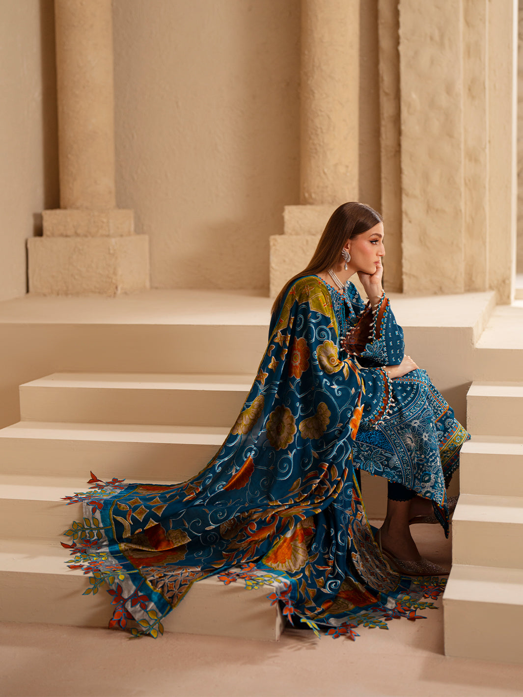 Bin Ilyas | Saqqara Winter 25 | 166 - A - Official Bin Ilyas stockist in UK - Sakeena London