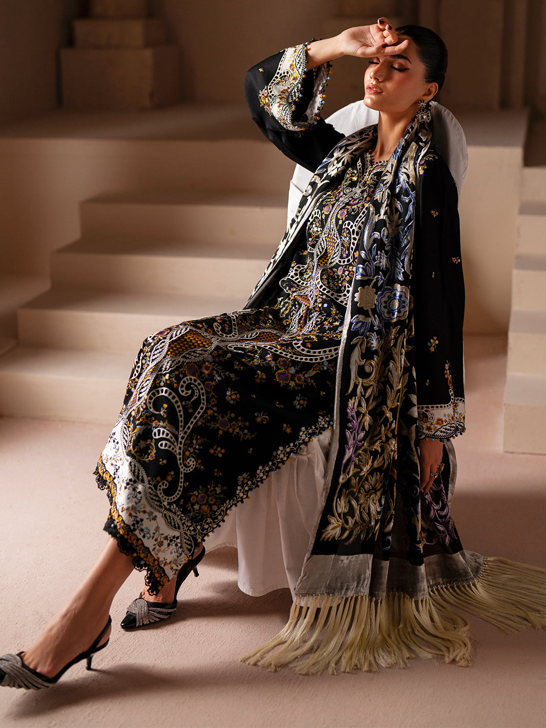Bin Ilyas | Saqqara Winter 25 | 167 - B - Official Bin Ilyas stockist in UK - Sakeena London