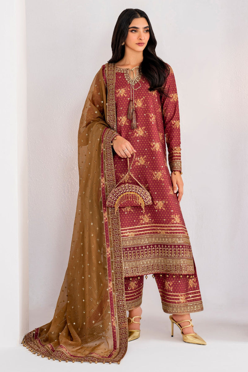 Jazmin | Formals Collection | Raw Silk UR-7029 - Official Jazmin stockist in UK - Sakeena London