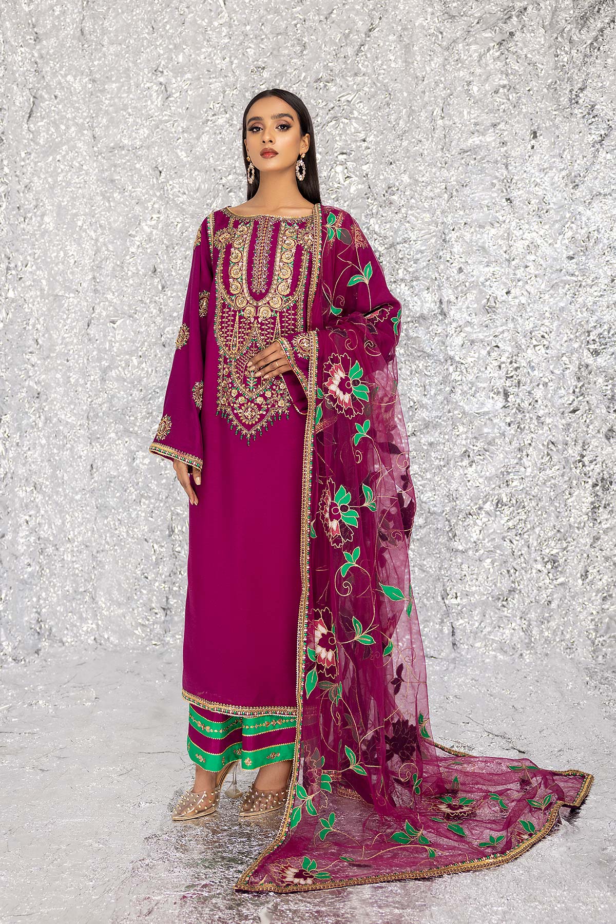 Mina Kashif | Luxury Pret | MK22-6 - Official Mina Kashif stockist in UK - Sakeena London