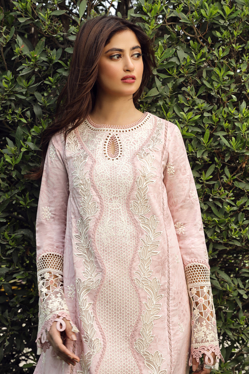 Qalamkar | Festive Lawn 2024 | PS-09 FARVA - Official Qalamkar stockist in UK - Sakeena London