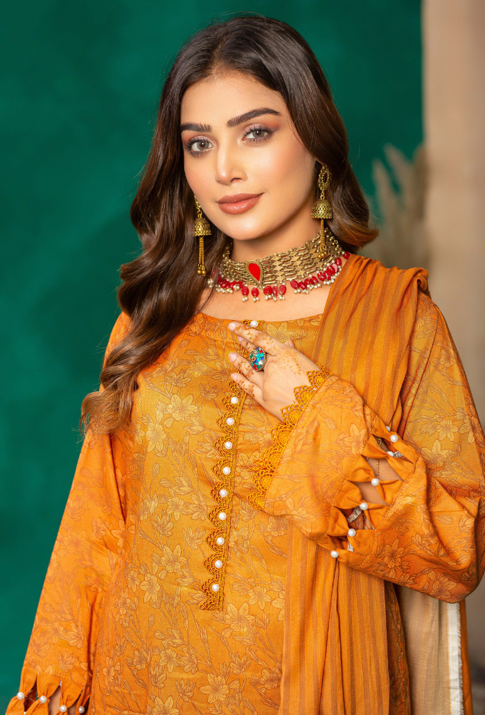 Humdum | AANGAN SS 24 | Aangan - D07 - Official HumDum stockist in UK - Sakeena London