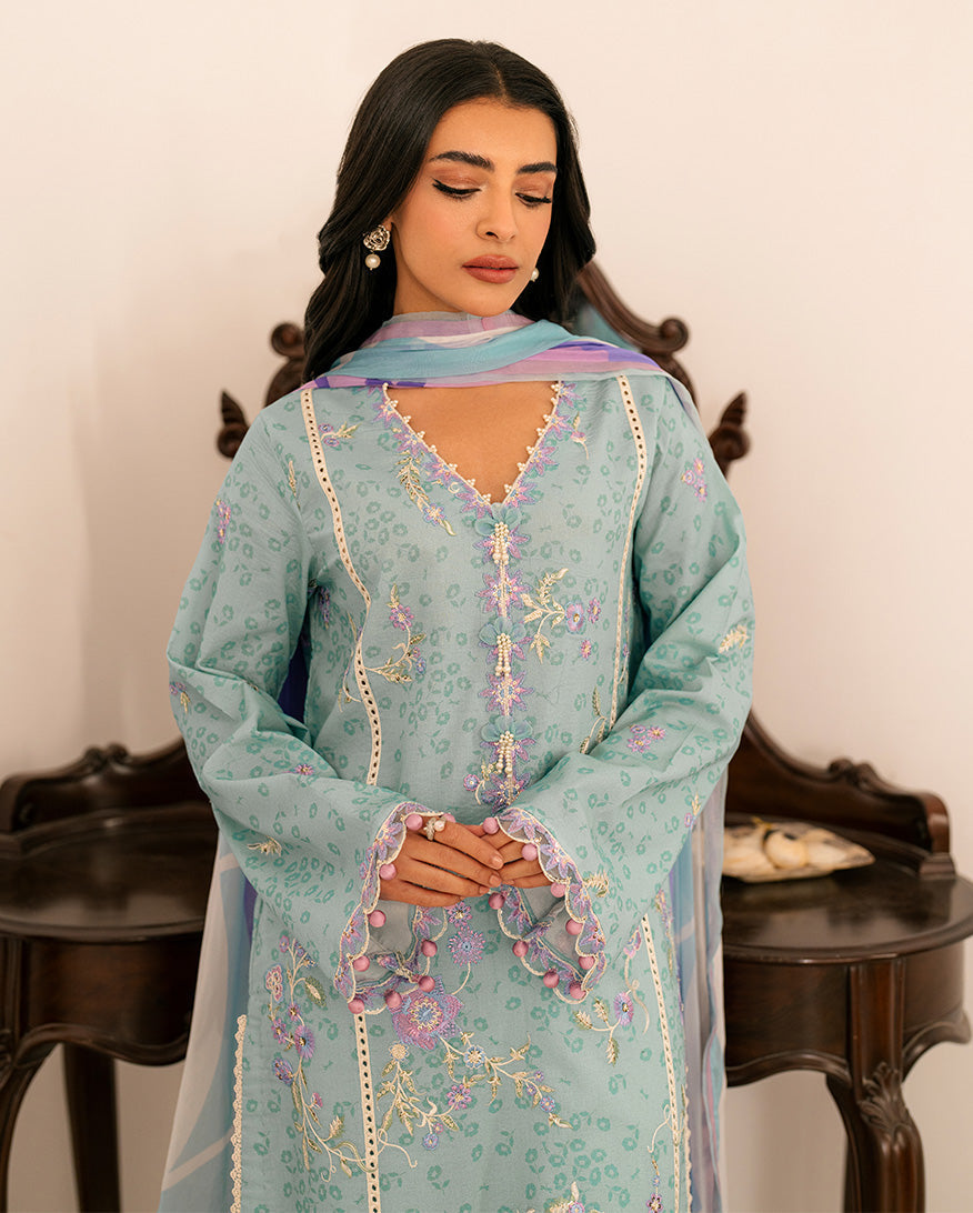 Roheenaz | Aashiyana Lawn | Minal - Official Roheenaz stockist in UK - Sakeena London