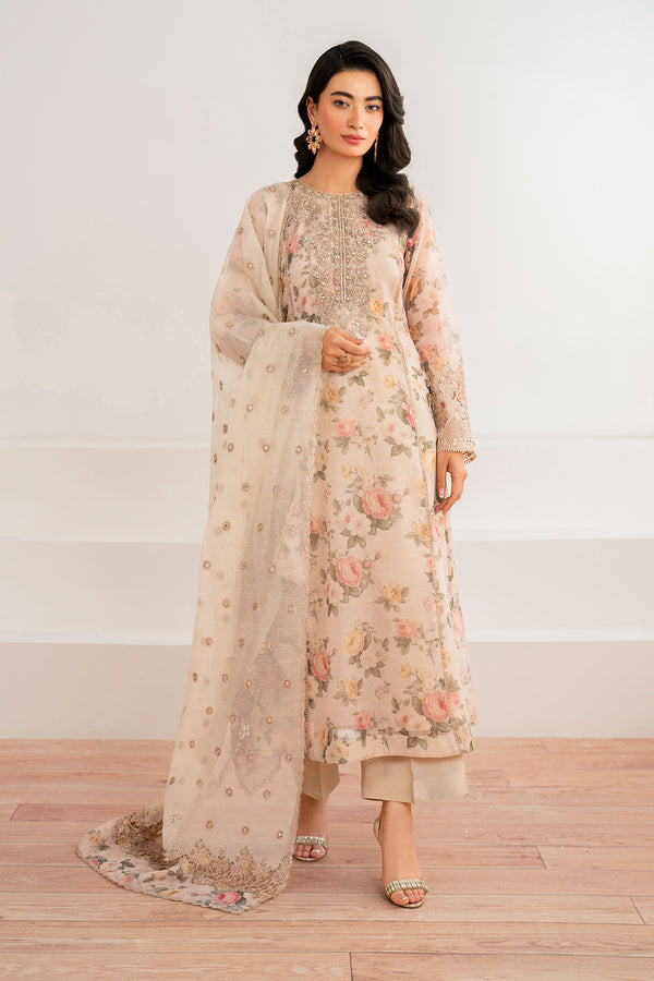 Braoque | Luxury Pret 24 | COTTON NET UF-691 - Official Baroque stockist in UK - Sakeena London