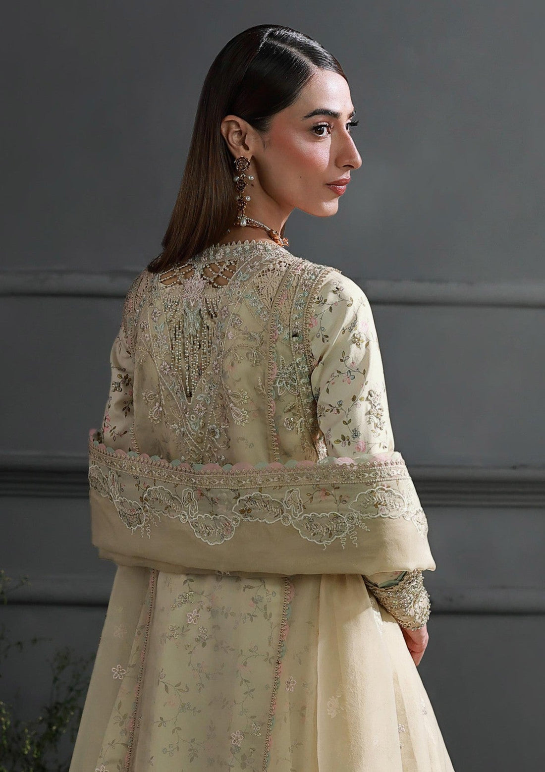 Formals - Qalamkar - Elirah - Luxury 25 - MF#04 - IVORY GRACE