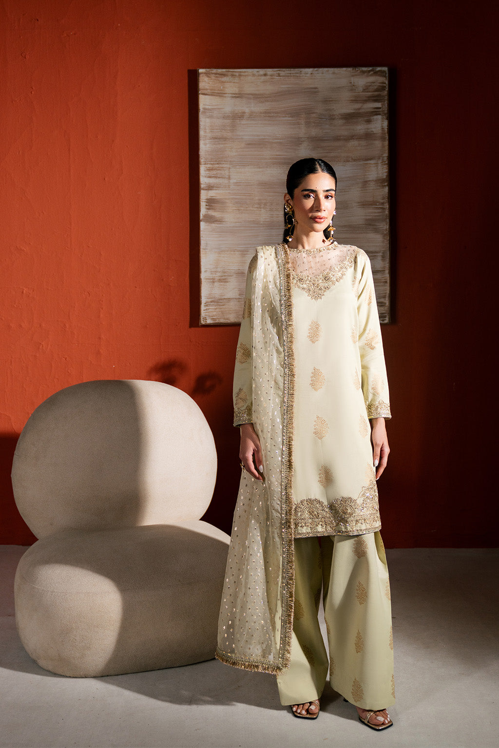Neeshay | Raw Silk | RTW-RS-04 - Official Neeshay stockist in UK - Sakeena London