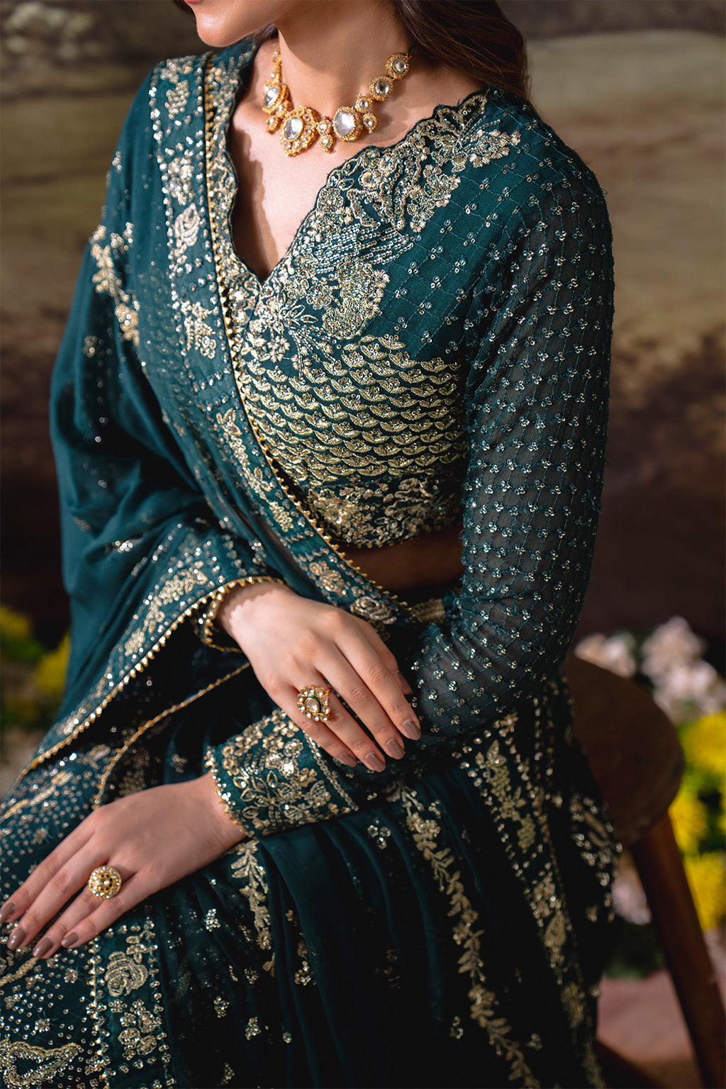 Neeshay | Dastaan Formals 25 | Shahnoor - Official Neeshay stockist in UK - Sakeena London
