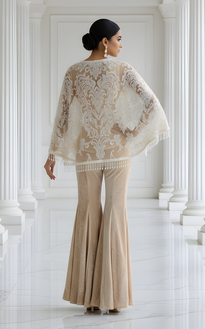 Threads and Motifs | Formal Dresses 25 | Embroidered Jacket - Official Threads and Motifs stockist in UK - Sakeena London