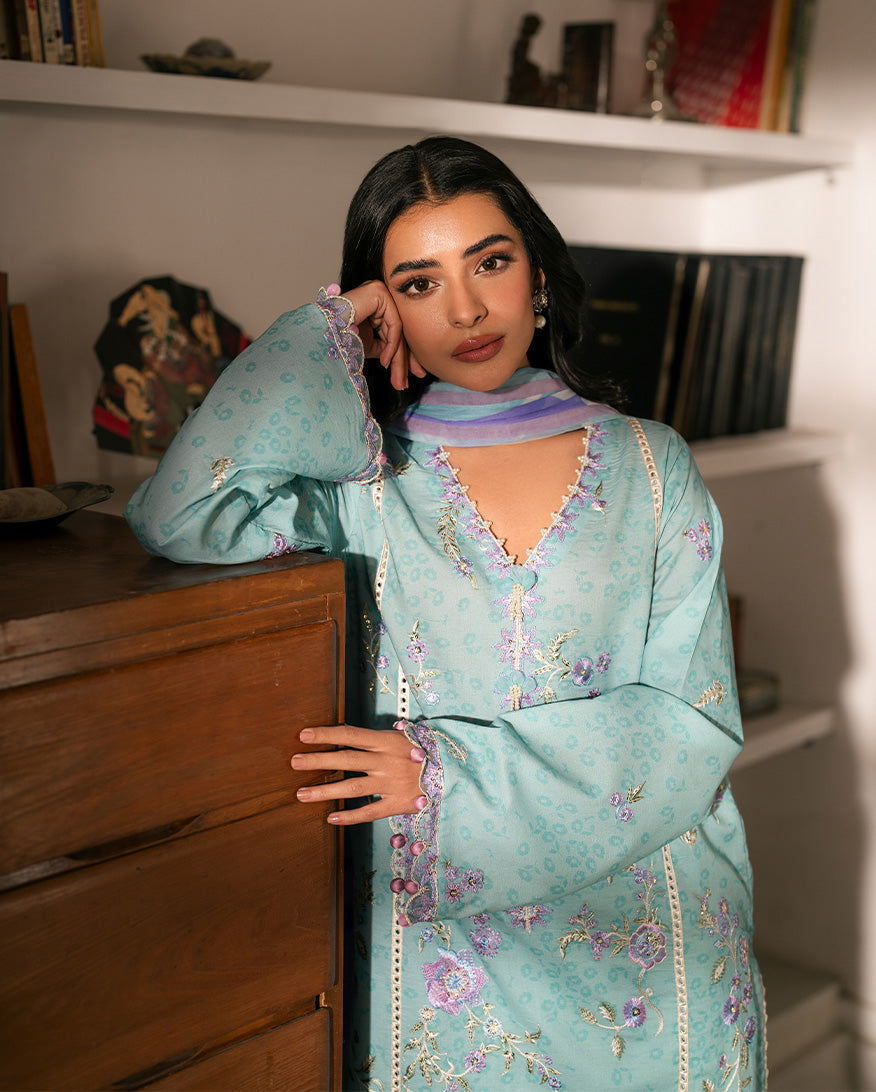 Roheenaz | Aashiyana Lawn | Minal - Official Roheenaz stockist in UK - Sakeena London
