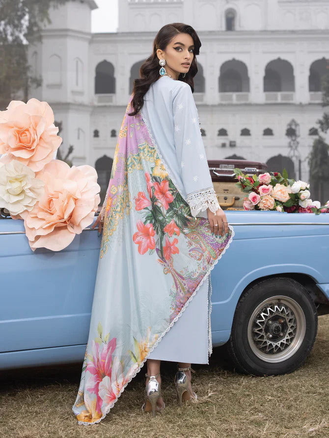 Faiza Faisal | Maya Luxury Lawn | Anja - Official Faiza Faisal stockist in UK - Sakeena London
