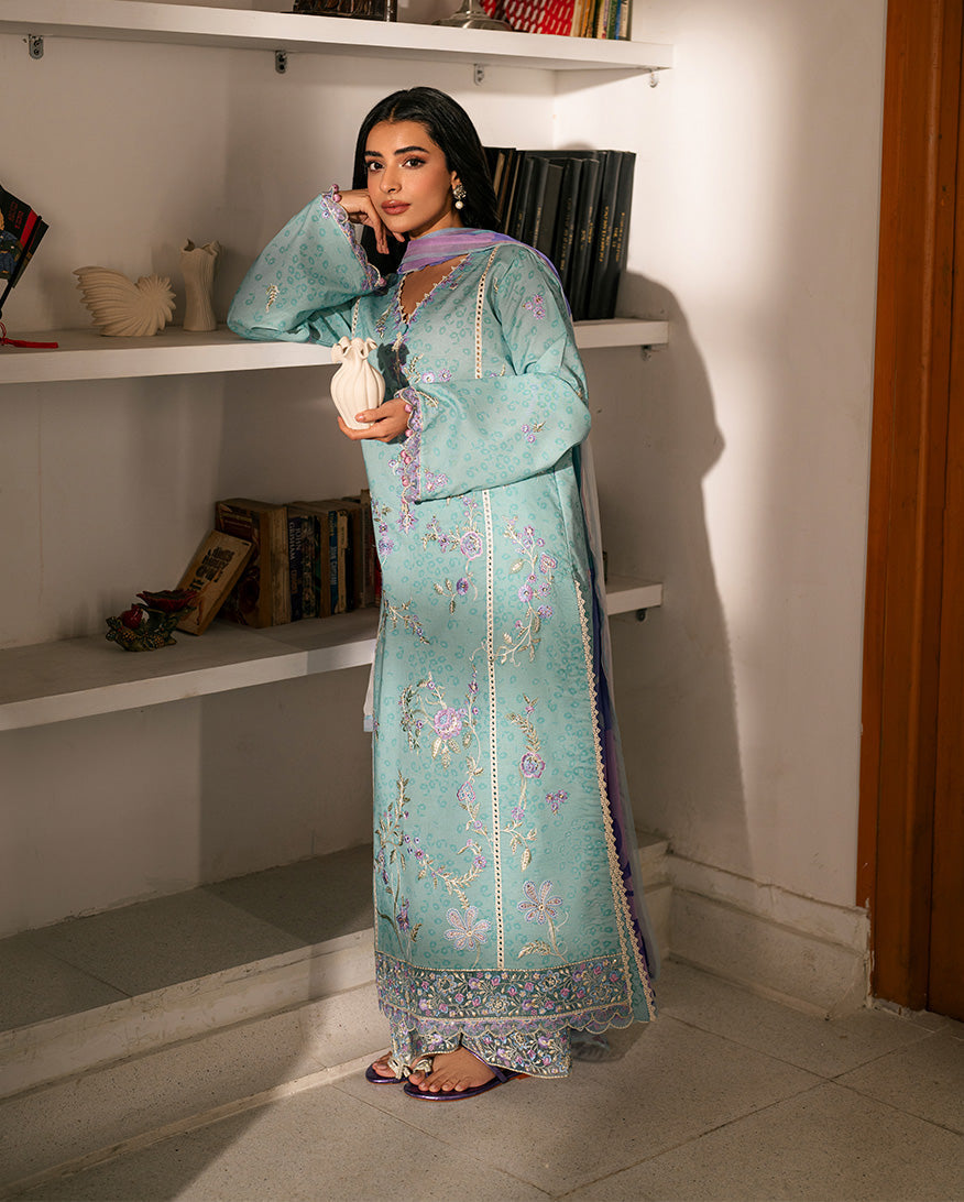 Roheenaz | Aashiyana Lawn | Minal - Official Roheenaz stockist in UK - Sakeena London