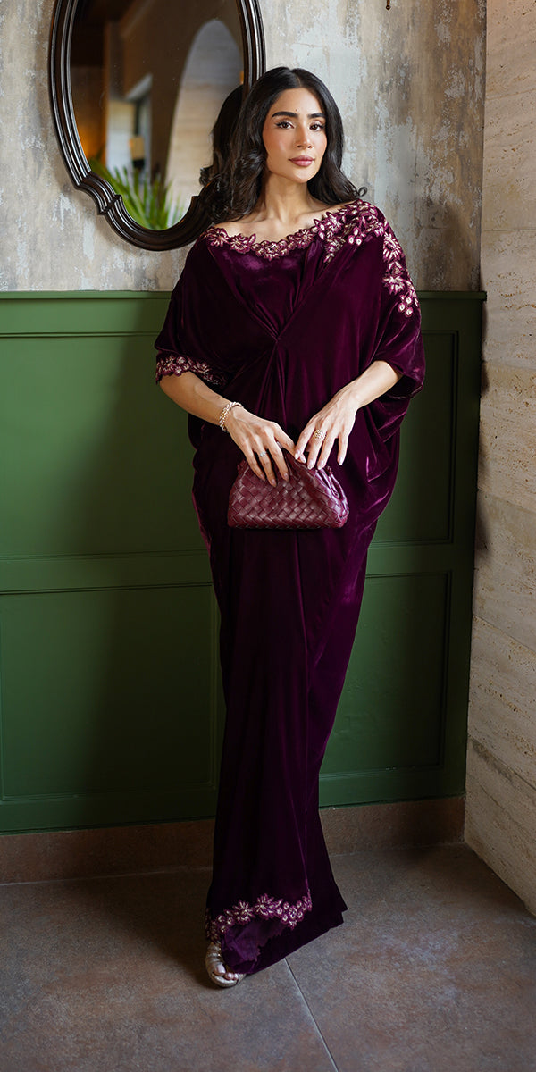 Erum Khan | Velvet Wisper | Wine Whisper - Official Erum Khan stockist in UK - Sakeena London