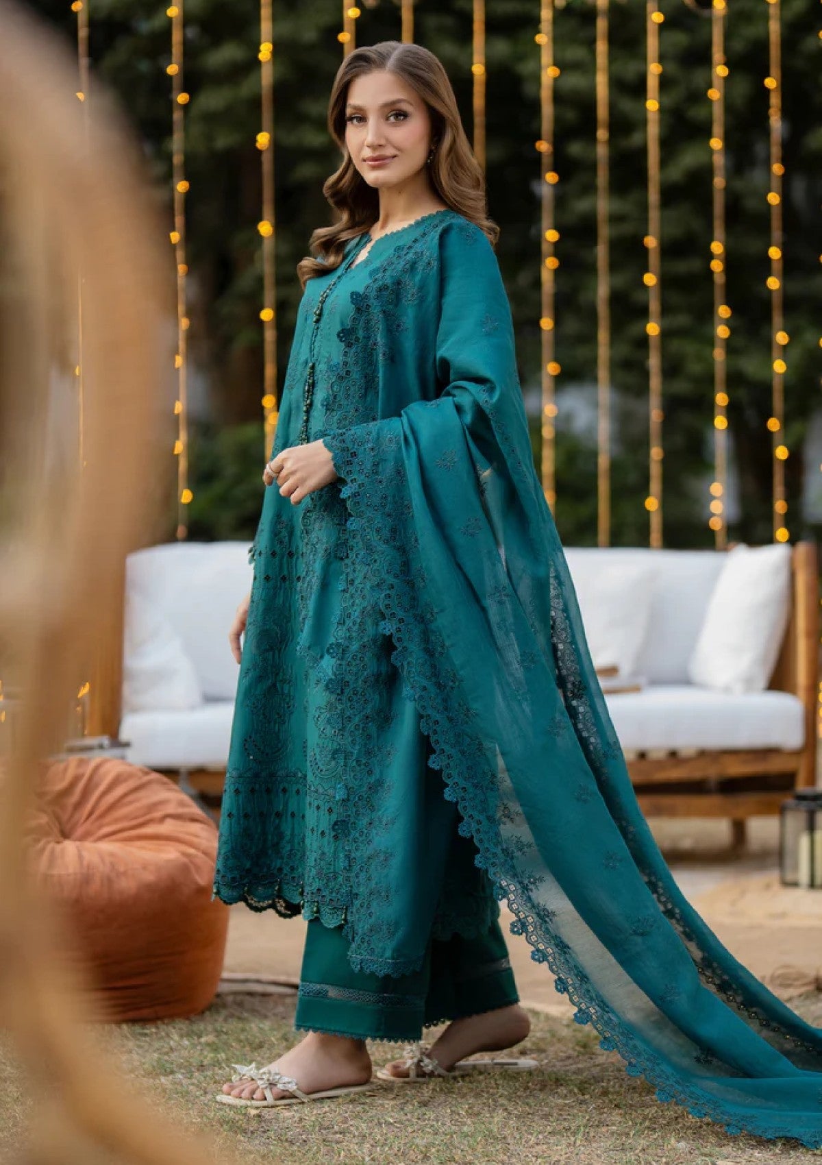 Lawn - Florent - Reveerie - Chikankari 25 - FCK#8A
