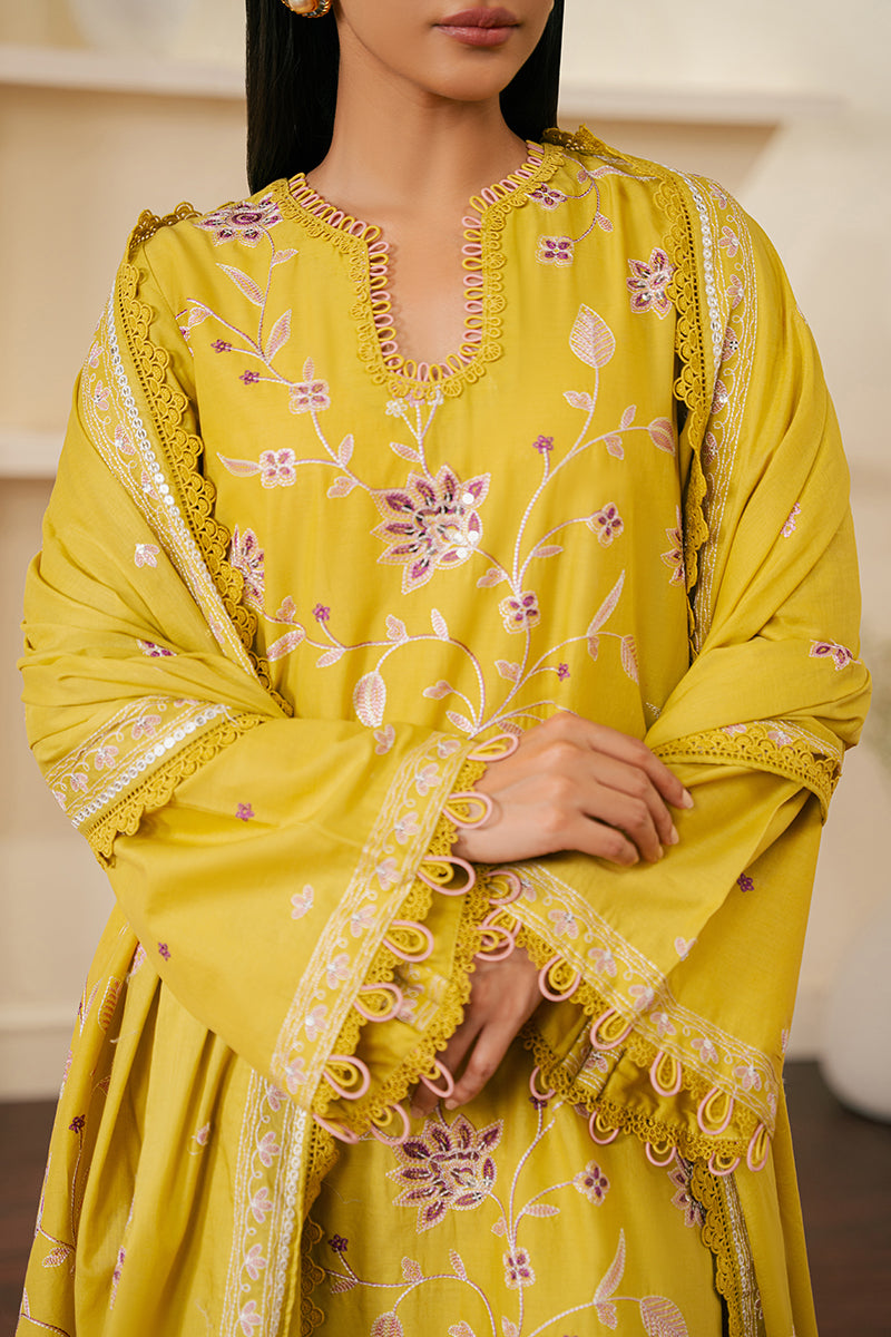 Cross Stitch | Embroidered Lawn Mahiri 24 | ORCHID MOSS - Official Cross Stitch stockist in UK - Sakeena London