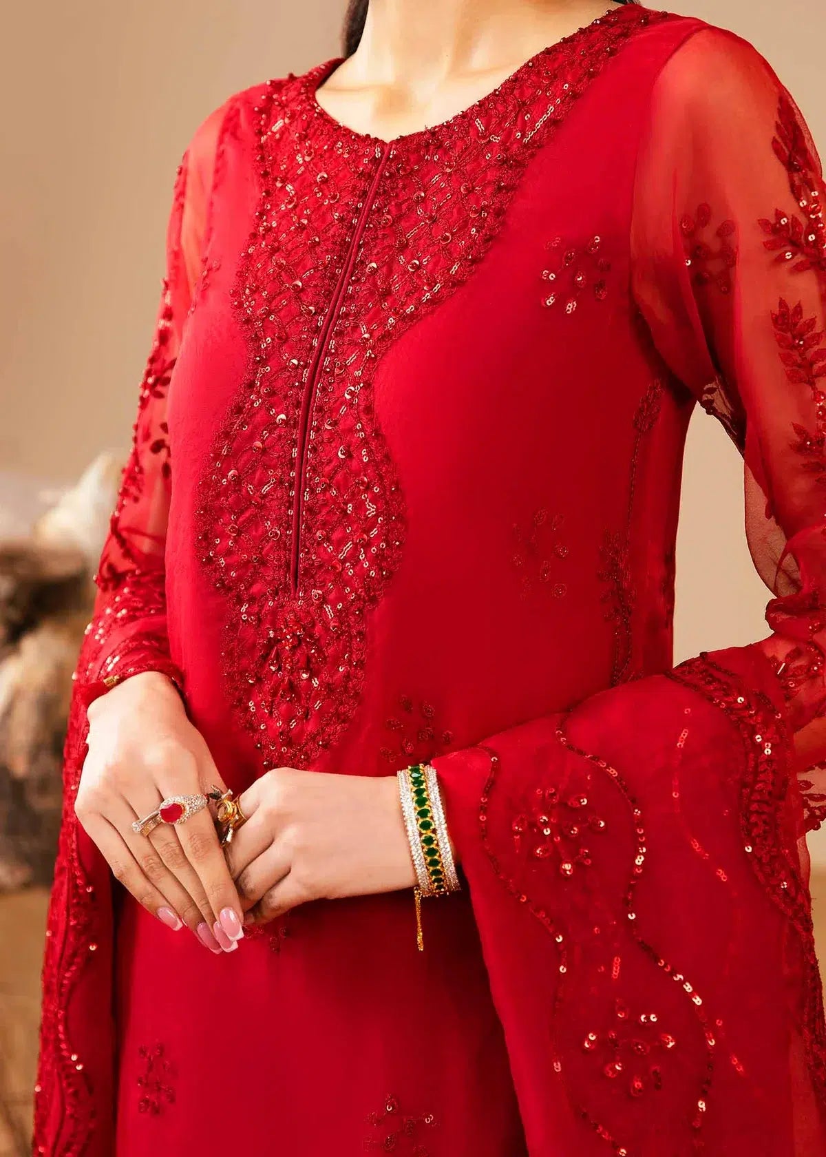 Dastoor | Noor-E-Jahan Wedding Collection'24 | Kubra - Official Dastoor stockist in UK - Sakeena London