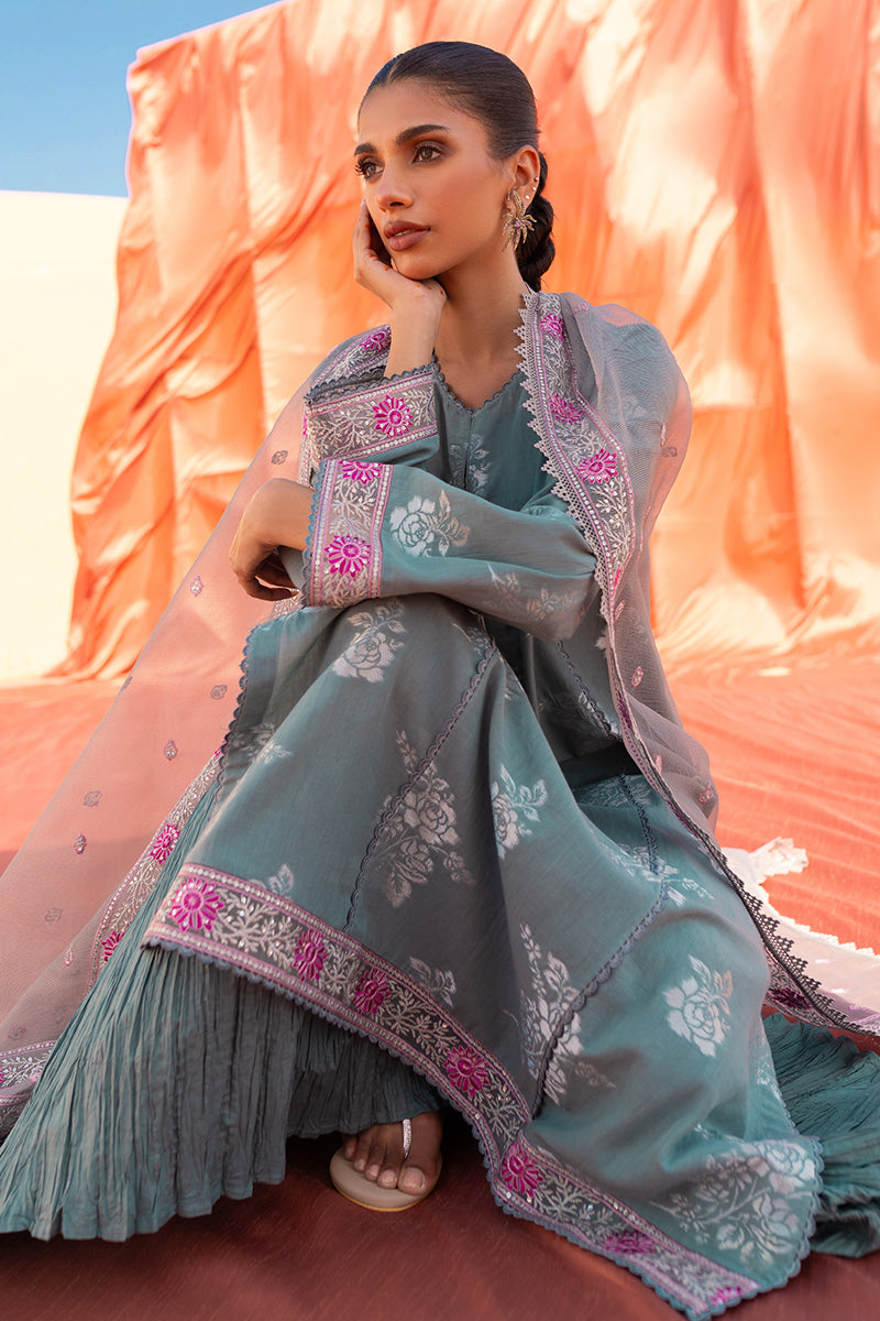 Cross Stitch | Eid Lawn 24 | SILVER SHINE - Official Cross Stitch stockist in UK - Sakeena London