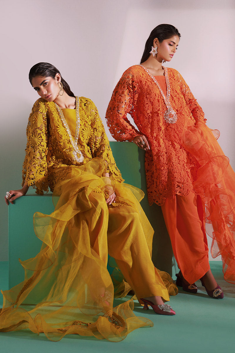 Chic Ophicial | Ruffles Collection | Marigold - Official Chic Ophicial stockist in UK - Sakeena London