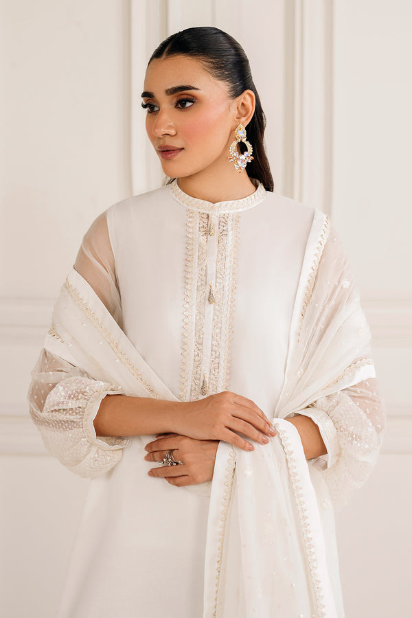 Baroque | Luxury Pret 25 | EMBROIDERED CHIFFON PR-1135 - Official Baroque stockist in UK - Sakeena London