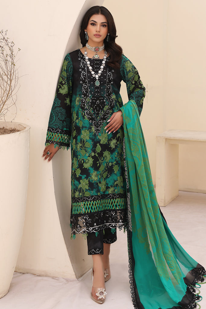 Charizma | Naranji Embroidered Lawn 24 | CN4-007 - Official Charizma stockist in UK - Sakeena London