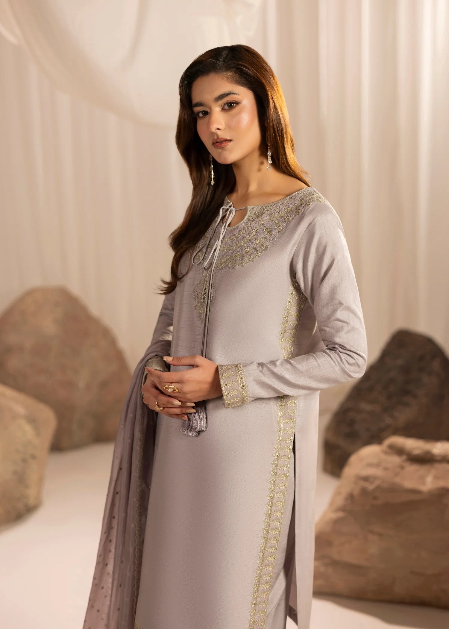 Jamnii | Silk Atelier Pret 26 | DUSTY BLUSH