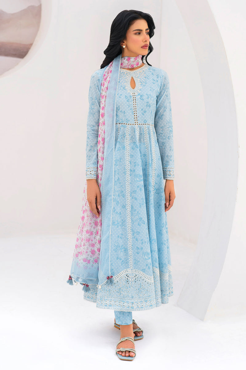 Jazmin | Summer Lawn 25 | USE-9106 - Official Jazmin stockist in UK - Sakeena London