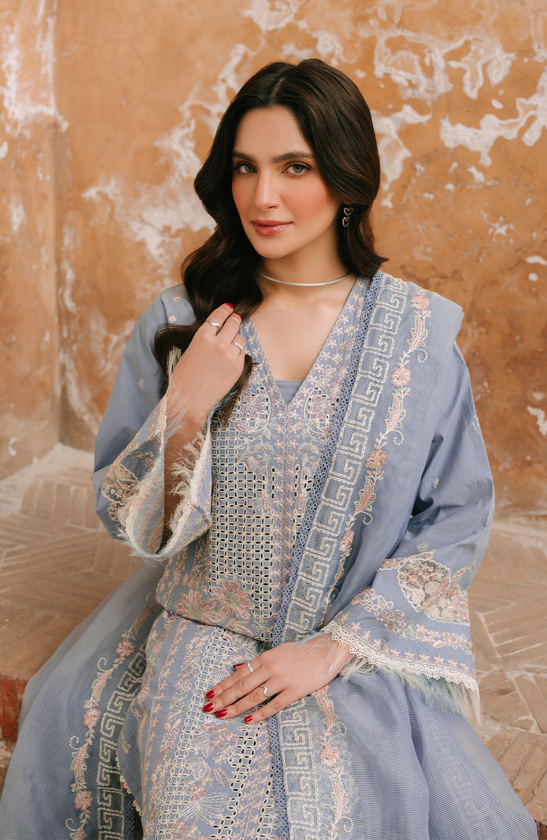 Fiona | Sarang Lawn 25 | Aysel - Official Fiona stockist in UK - Sakeena London