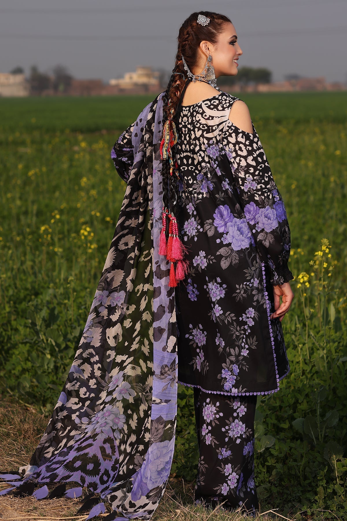 Charizma | Lawn Collection 24 | SP4-08 - Official Charizma stockist in UK - Sakeena London