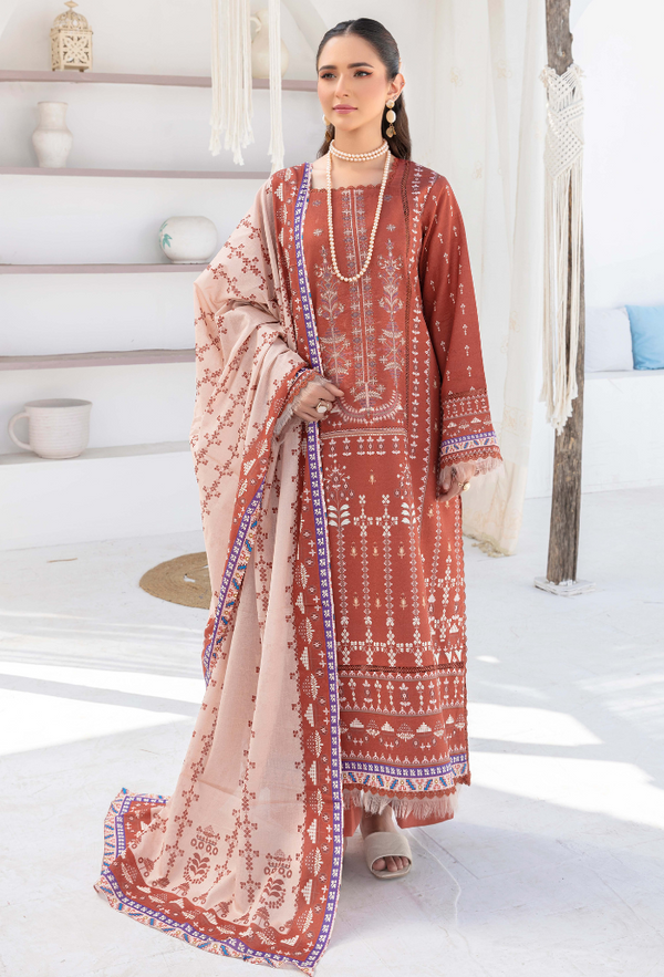 Humdum | Saira Bano Lawn 24 | D03 - Official HumDum stockist in UK - Sakeena London
