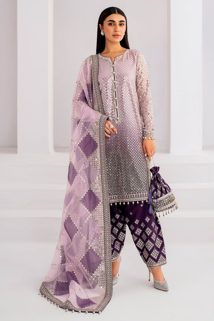 Jazmin | Formals Collection | CHIFFON UC-3056 - Official Jazmin stockist in UK - Sakeena London