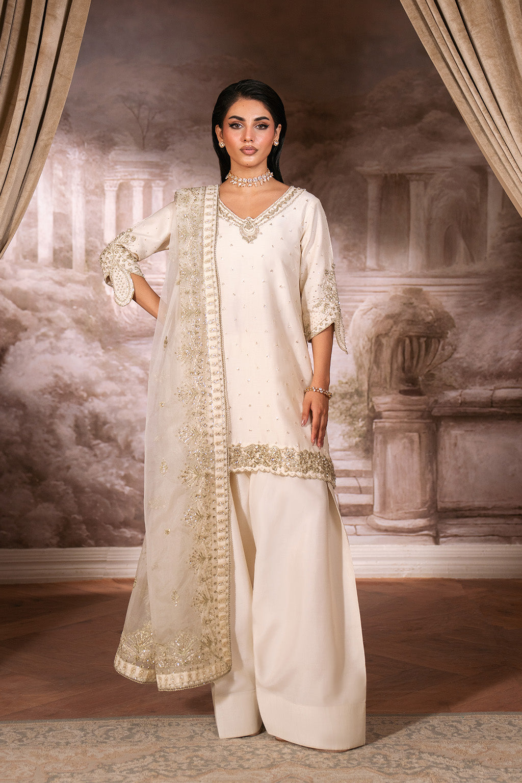 Neeshay | Luxe Pret | Ivoria - Official Neeshay stockist in UK - Sakeena London