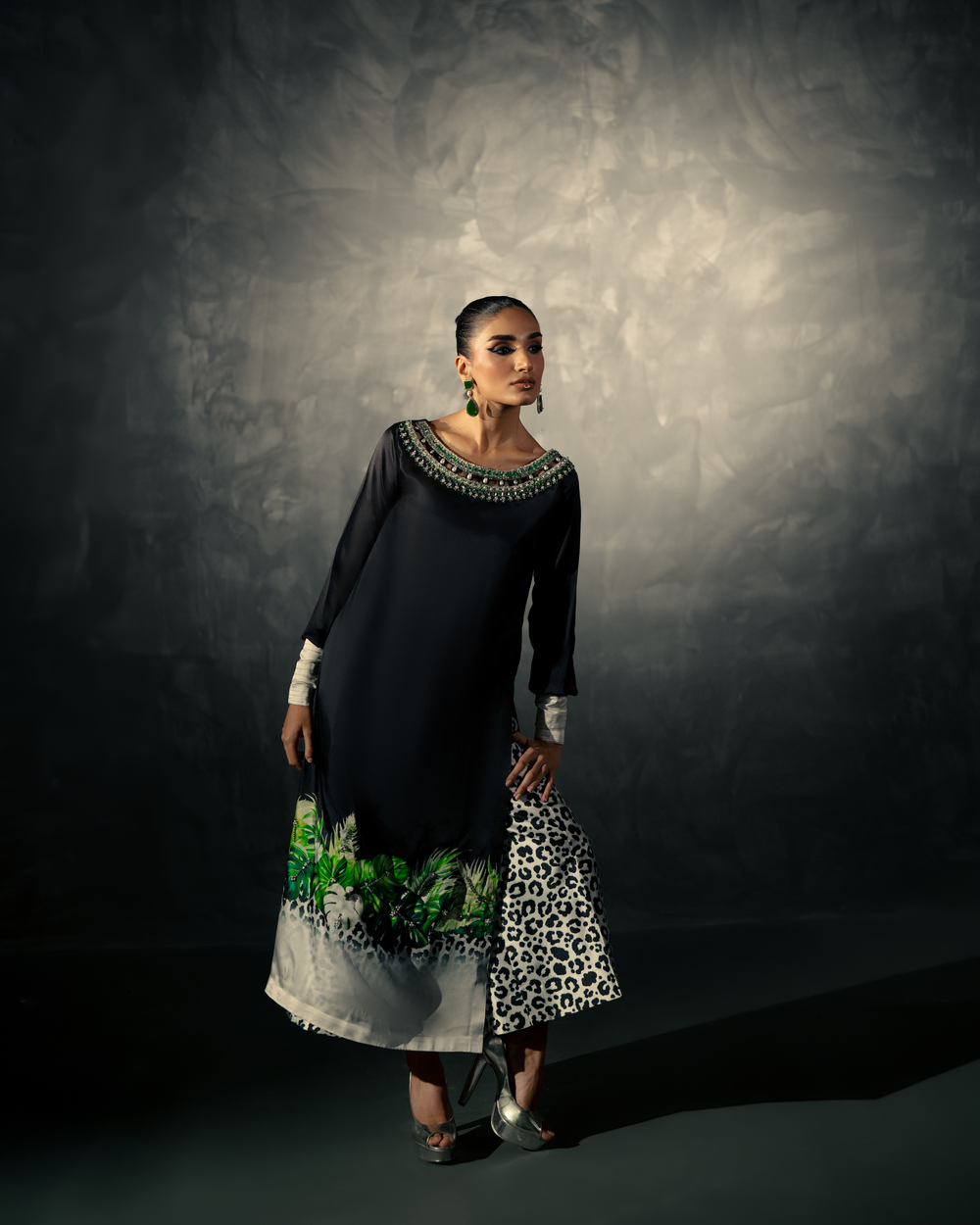 Vasal | Zyra Luxe Pret 26 | Noir Amber - Official Vasal stockist in UK - Sakeena London