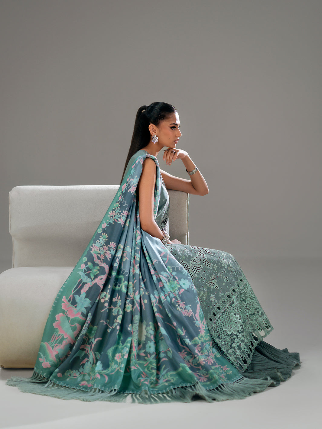 Bin Ilyas | Amour Luxury Lawn 26 |181-A