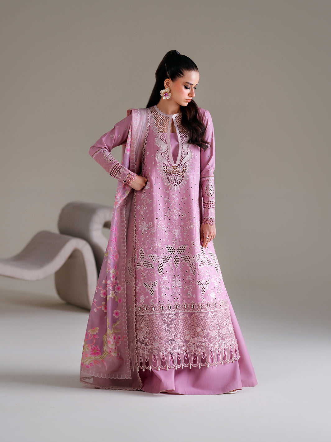Bin Ilyas | Amour Luxury Lawn 26 | 181-B