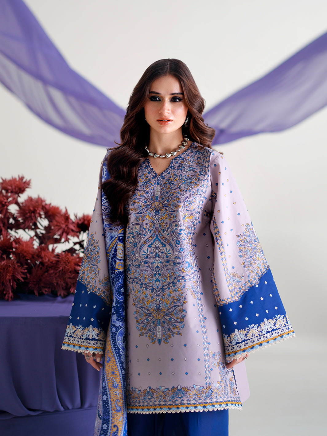 Bin Ilyas | Amour Luxury Lawn 26 |182-B