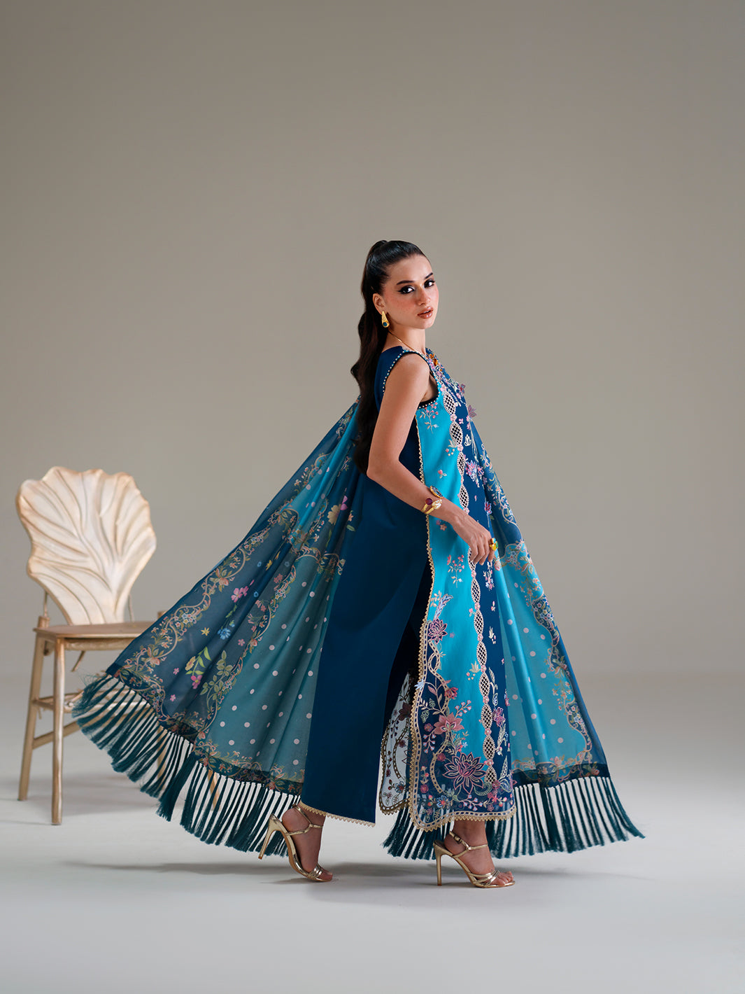 Bin Ilyas | Amour Luxury Lawn 26 | 184-A
