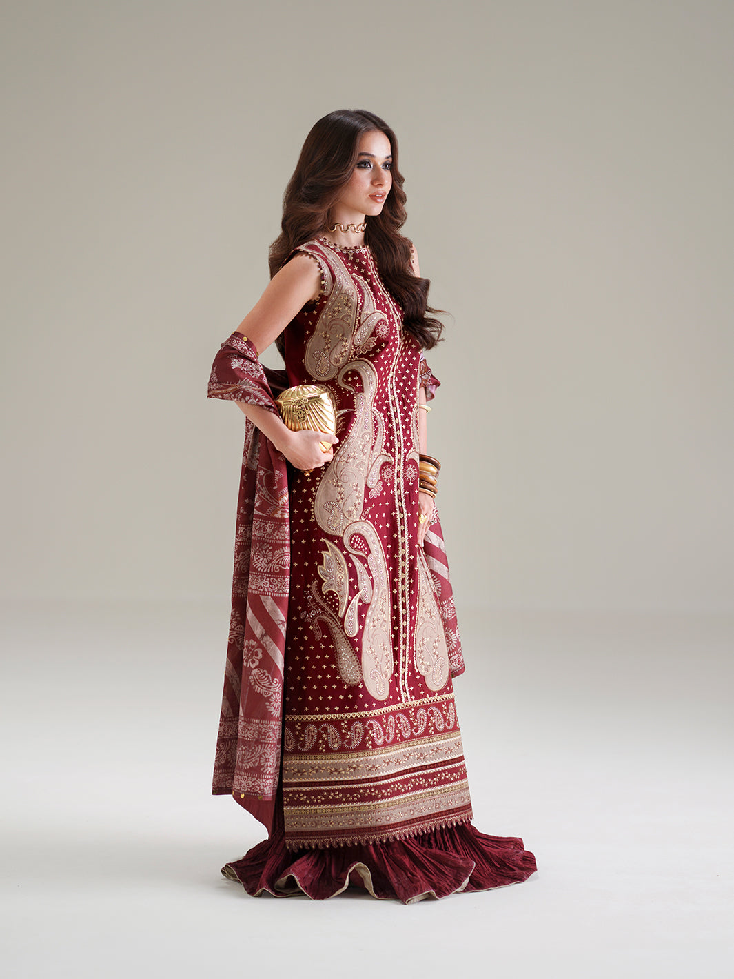 Bin Ilyas | Amour Luxury Lawn 26 | 185-A