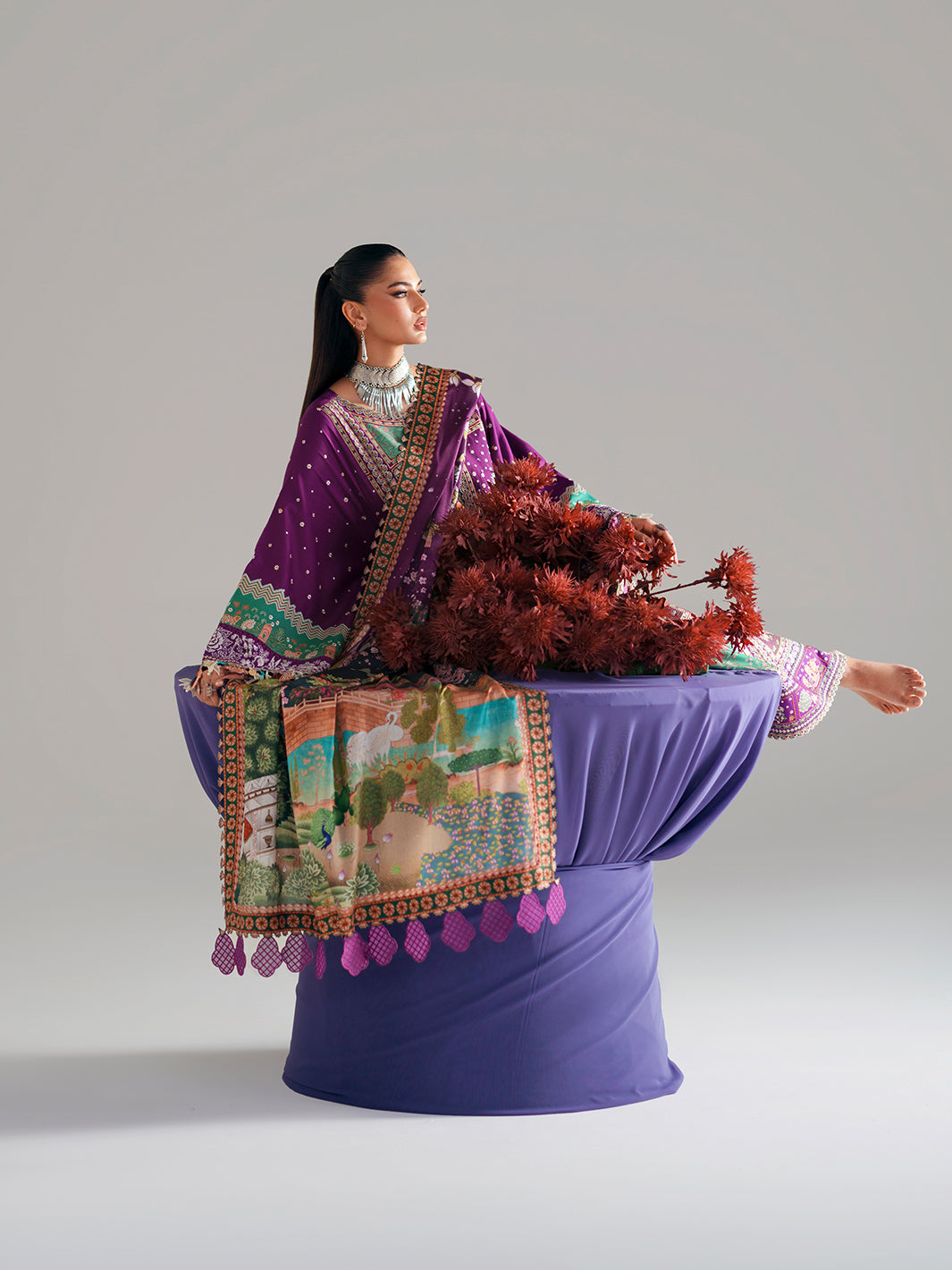 Bin Ilyas | Amour Luxury Lawn 26 |186-A