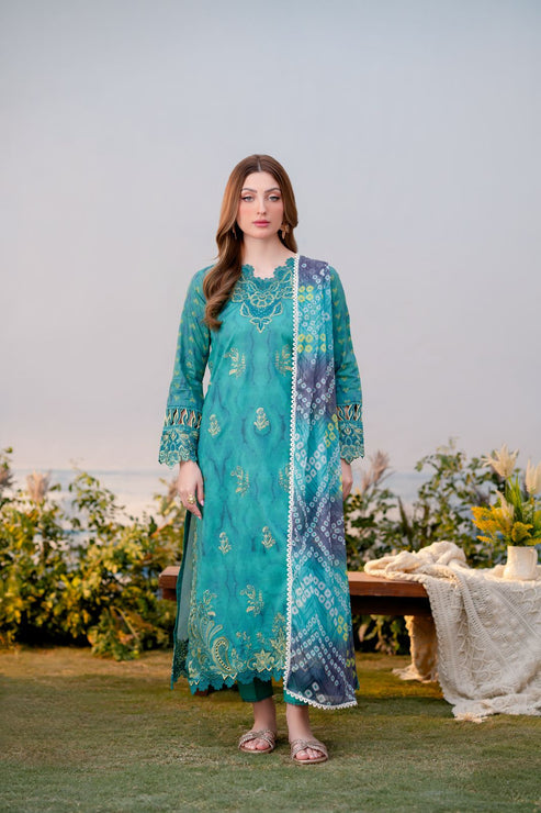 Aabyaan | Shezlin Chikankari Ramadan Edit 25 | ESLEM (AR-11) - Official Aabyaan stockist in UK - Sakeena London