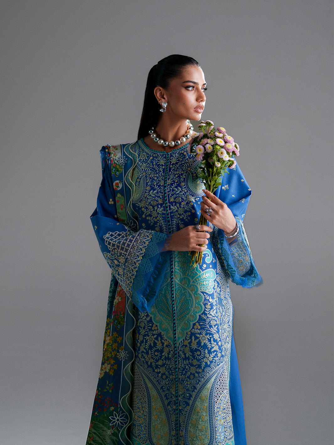 Bin Ilyas | Amour Luxury Lawn 26 |187-A